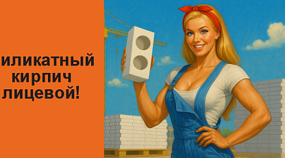 Белый силикатный лицевой пустотелый кирпич 1НФ, Чита!